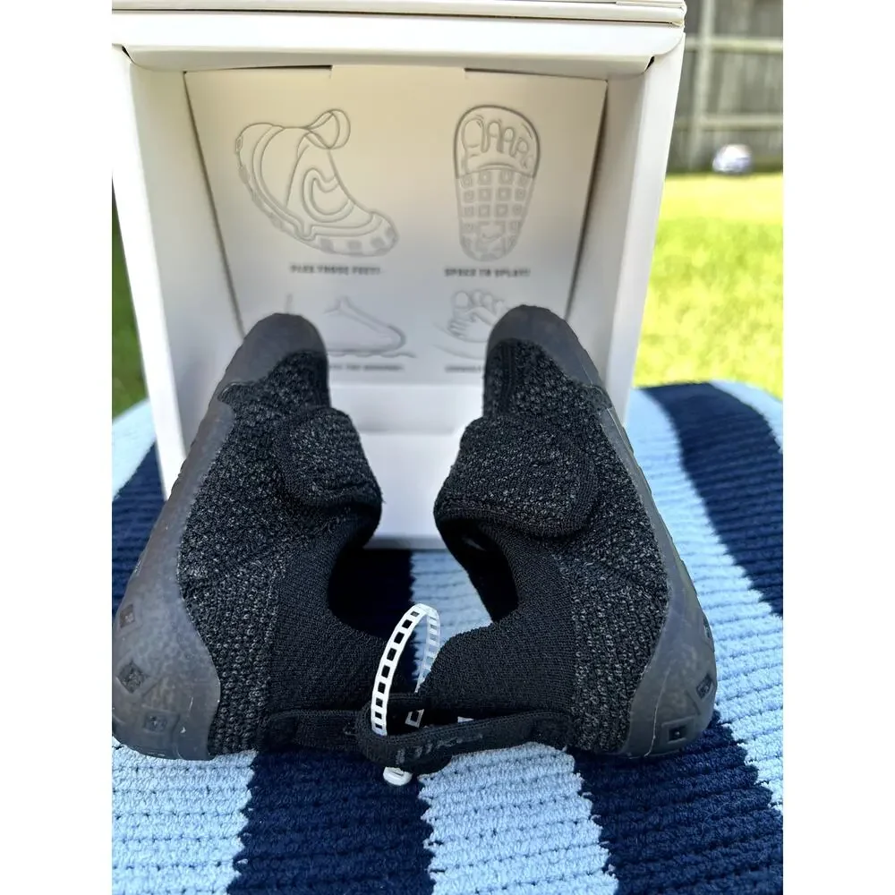 Nike Swoosh 1 (TD) FB 3244 003 Flyknit in Rare Black Color Infant Sz 6c